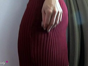 Blonde Babe Fucks Hard In Doggy Style.