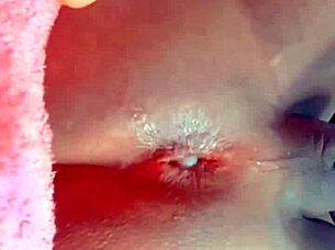 trans little ass getting fucked with toys and dildo 😍