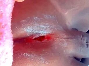 trans little ass getting fucked with toys and dildo 😍