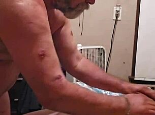 Bouncing Her Tits And Toy Fucking Her Ass And Pussy