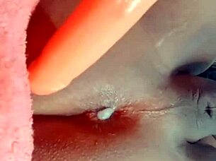 trans little ass getting fucked with toys and dildo 😍