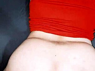 Bbw Begs Chubby Guy For Anal Doggy