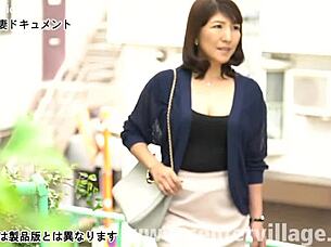 Is This Japanese Milf's First Creampie Cheat?