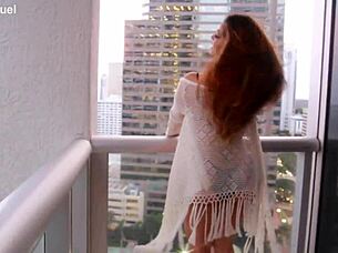 Big Booty Latina Dances For Camera!