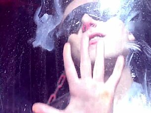 gay strip dance by kinky guy in spandex suit with big cock cumming!!