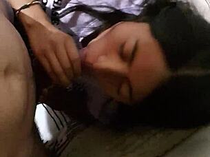 mamando verga rico, do you want to see this homemade blowjob?