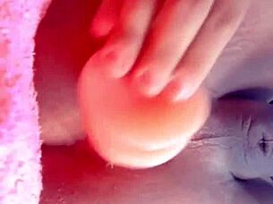 trans little ass getting fucked with toys and dildo 😍