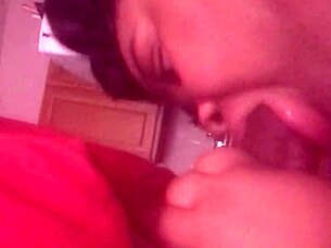 In this scene, daddy dominates the housewife by licking her hairy pussy