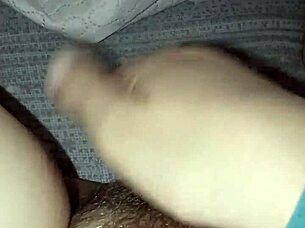 Milf with hairy tight pussy gets intense sensual action