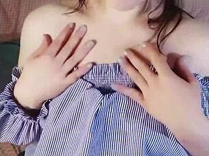 Horny Girl Uses Dildo And Vibrator