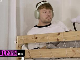 in this trailer, a slut with narrow ass rides in cowgirl, gets handjob and cunilingus