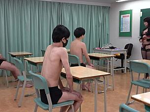 Japanese Teacher Punishes Student in Classroom Game