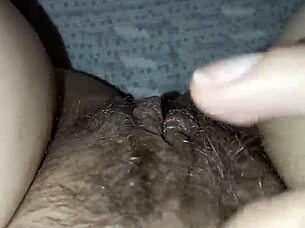 Milf with hairy tight pussy gets intense sensual action
