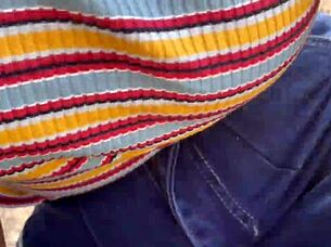 Stepsister tricked into jungle for a fuck