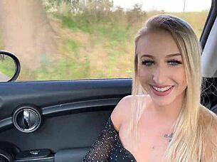 Shy German Teen Fucks Stranger Outdoors