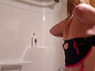 Me About To Shower With Intense Masturbation