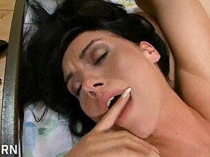 Blonde and brunette women enjoy outdoor activities with toys in scissors position.