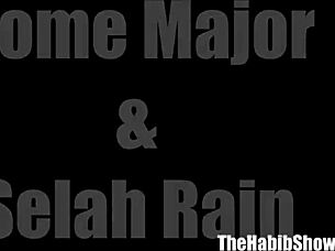 phat pawg selah rain anal queen takes bbc rome major 😈