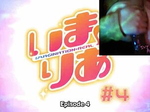 chubby goth girl watches hentai with ivyadventure