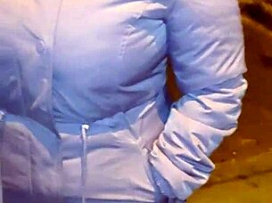 Met a mature slut on the street who drained me 😏