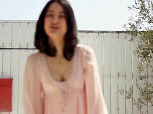 Sweet Japanese babe Ayumi Iwasa gets pumped full of cum in hardcore action!