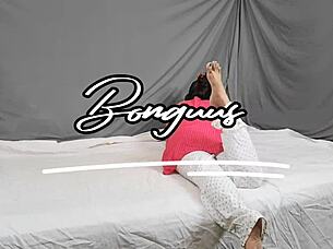 Riya sneaks a hard pounding from step uncle while aunt’s away