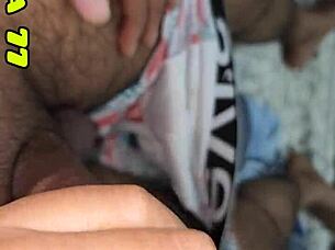 sexy girlfriend gives handjob after blowjob, then fucks tight pussy