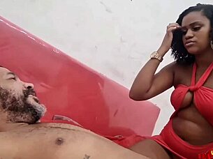 Spending time with a lovely friend from work.