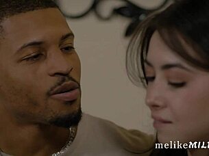 Horny Brunette Seduce Friend For Huge Bbc.