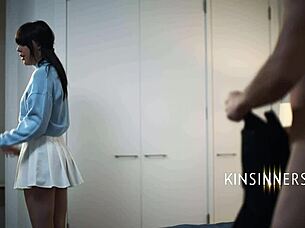 keeping the family close in the cinema with miniskirts and shy moments