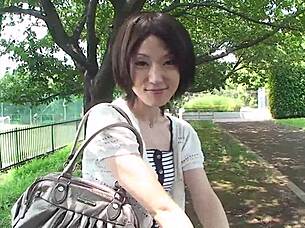 Little japanese slut mizuki gets creampie