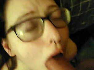 Belle Tied Down in Bedroom for Rough Throat Domination by Amateur Babe