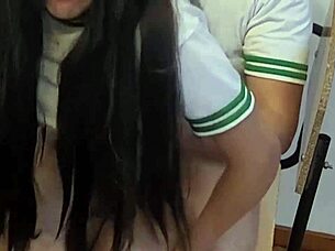 Fuck Me In The Empty Classroom! Young Latina Student Gets Penetrated Without Condom