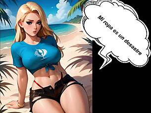 Comic Animado Perdida En La Jungla