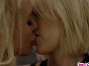 this young lesbian babe is scissoring with her hot milf coach, kissing and everything