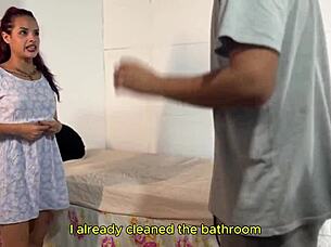 my neighbor took advantage of me being alone to surprise me