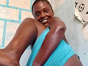 Why Not Watch The Sexiest Ebony Crazy Bitch From Ghana In Her Solo Show?