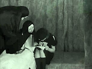 dark lantern entertainment presents retro vintage hairy natural tits and pussy