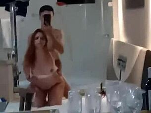 young lover fucks me in motel mirror for cuckold recording