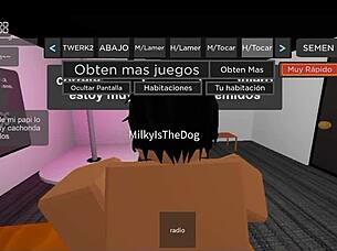 I fuck a prostitute in the ass on Roblox