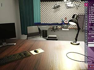 Let's play the dirty gynodoctor's fertilization clinic vr. The patient gets her pussy examined by the dirty doctor.