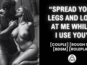 i dominate my girlfriend in the forest bdsm roleplay asmr