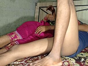 hot indian desi step brother in law and sister in law have sex in bathroom