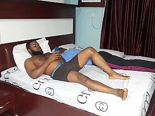 i krissyjoh uses girlfriend to entertain friend for holiday