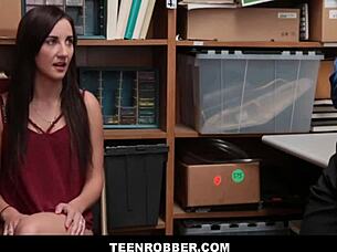 teen robber hot shoplifter agrees to have sex with officer for no charges jade amber