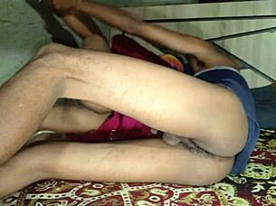 hot indian desi step brother in law and sister in law have sex in bathroom