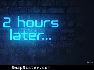 Stepbrothers and stepsister engage in taboo foursome