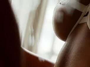 Carmen Nikole poses in lingerie beautifully