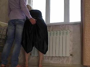 Mature Milf Cheats On Her Boyfriend And Spreads Her Ass For Anal