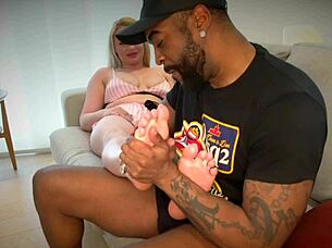 Dru takes on the foot fetish euro chick